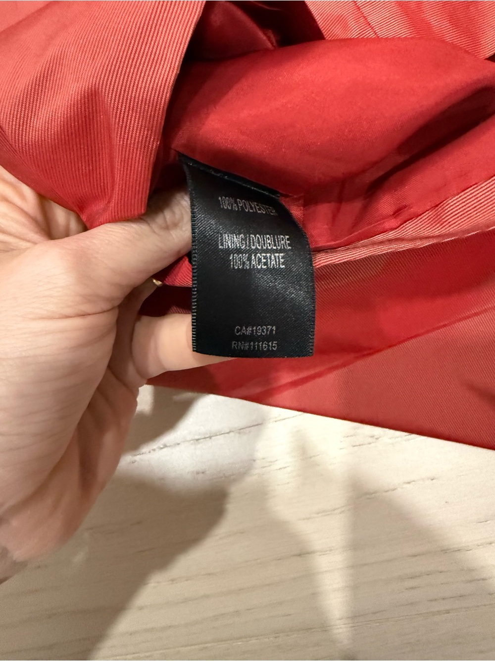 One-Shoulder Red Ruffle Cocktail Dress - Picture 6 of 7